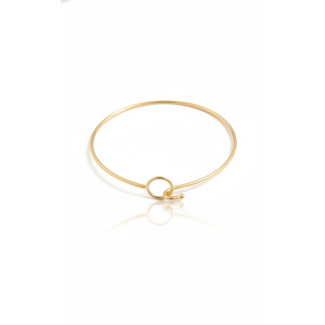 Bracelete 6 cm diametro com fecho circulo Bracelete 6 cm diametro com fecho circulo